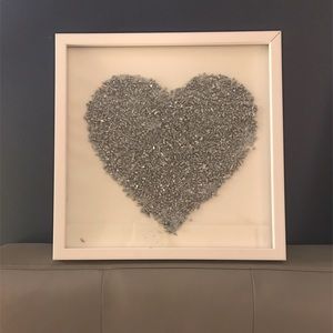 Metal shard painting